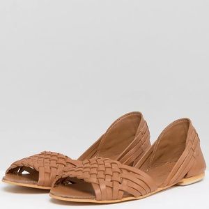 ASOS Juan leather summer sandals
